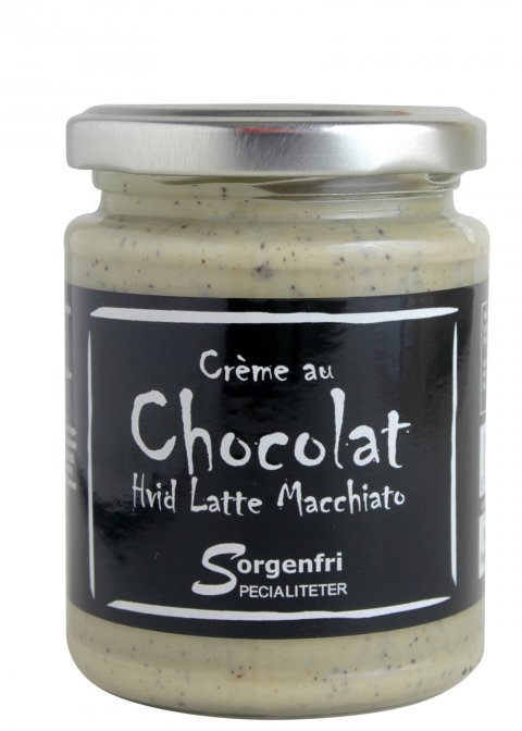 Belgisk chokoladecreme, Hvid Latte Macchiato 250g.